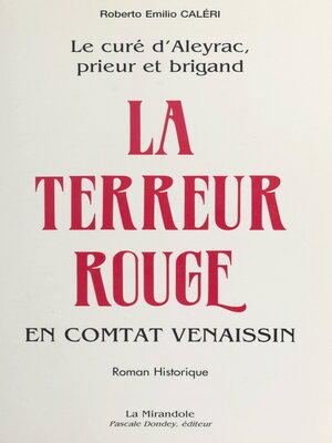 cover image of Le curé d'Aleyrac, prieur et brigand (1)